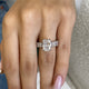 Apolena Engagement Ring 5.5ct TCW, 14K Gold
