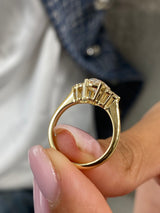 Jimena Engagement Ring 1.2ct TCW, 14K Gold