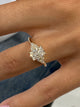 Carmen Engagement Ring 1.2ct TCW, 14K Gold