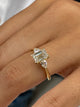 Alondra Engagement Ring 1.3ct TCW, 14K Gold