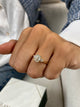Alondra Engagement Ring 1.3ct TCW, 14K Gold