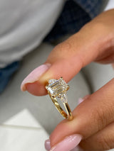 Alondra Engagement Ring 1.3ct TCW, 14K Gold