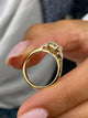 Alondra Engagement Ring 1.3ct TCW, 14K Gold