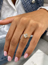 Sierra Engagement Ring 1.3ct TCW, 14K Gold