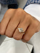 Sierra Engagement Ring 1.3ct TCW, 14K Gold