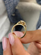 Sierra Engagement Ring 1.3ct TCW, 14K Gold