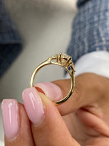 Sierra Engagement Ring 1.3ct TCW, 14K Gold