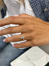 Analia Engagement Ring 1.3ct TCW, 14K Gold