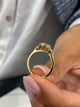 Analia Engagement Ring 1.3ct TCW, 14K Gold