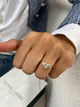 Rosa Engagement Ring 1.3ct TCW, 14K Gold
