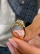 Rosa Engagement Ring 1.3ct TCW, 14K Gold