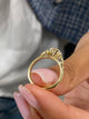 Rosa Engagement Ring 1.3ct TCW, 14K Gold