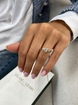 Rosa Engagement Ring 1.30 Carat Yellow Gold