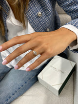 Savanna Engagement Ring 1.3ct TCW, 14K Gold