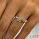 Edetta Engagement Ring 1.2ct TCW, 14K Gold