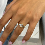 Roseta Engagement Ring 1.2ct TCW, 14K Gold