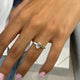 Roseta Engagement Ring 1.2ct TCW, 14K Gold