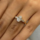 Roseta Engagement Ring 1.20 Carat Yellow Gold