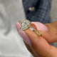 Sardinia Engagement Ring 1.2ct TCW, 14K Gold