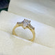 Sardinia Engagement Ring 1.2ct TCW, 14K Gold