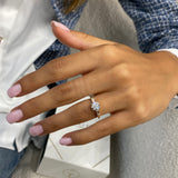 Tomassa Engagement Ring 1.2ct TCW, 14K Gold
