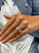 Cita Bridal Set Rings Set 3.5ct TCW, 14K Gold