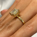 Clara Engagement Ring 2.5ct TCW, 14K Gold