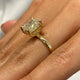 Clara Engagement Ring 2.5ct TCW, 14K Gold