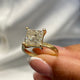 Clara Engagement Ring 2.5ct TCW, 14K Gold