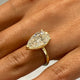Ninety Engagement Ring 5ct TCW, 14K Gold