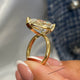 Ninety Engagement Ring 5ct TCW, 14K Gold