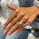 Ninety Engagement Ring 5 Carat Yellow Gold