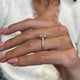 Tiera Engagement Ring 1ct TCW, 14K Gold