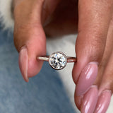 Zanetta Engagement Ring 1ct TCW, 14K Gold