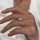 Lonny Engagement Ring 1ct TCW, 14K Gold