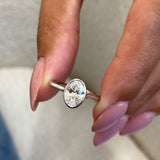 Lonny Engagement Ring 1ct TCW, 14K Gold