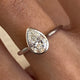 Eladia Engagement Ring 1 Carat White Gold