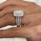 Nicolett Engagement Ring 2.8ct TCW, 14K Gold