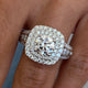 Nicolett Engagement Ring 2.85 Carat White Gold