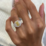 Liv Engagement Ring 3.4ct TCW, 14K Gold
