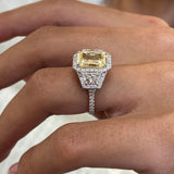 Liv Engagement Ring 3.4ct TCW, 14K Gold