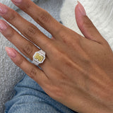 Liv Engagement Ring 3.4ct TCW, 14K Gold