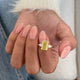 Mita Engagement Ring 2.9ct TCW, 14K Gold