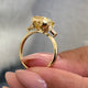 Mita Engagement Ring 2.9ct TCW, 14K Gold