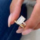 Paz Engagement Ring 3.2ct TCW, 14K Gold