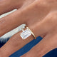 Paz Engagement Ring 3.20 Carat Yellow Gold