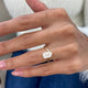 Hiro Engagement Ring 2ct TCW, 14K Gold