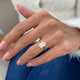 Hiro Engagement Ring 2ct TCW, 14K Gold