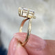 Hiro Engagement Ring 2ct TCW, 14K Gold