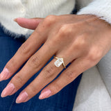 Hiro Engagement Ring 2 Carat Yellow Gold